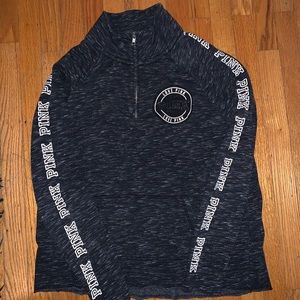 Pink by Victoria secret quarter zip